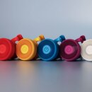 Bike light housings in white, yellow, red, blue and purple  | © EOS